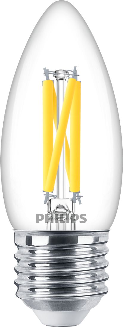 Philips Lighting Master E27 LED Bulbs 2 W(25 W), 2700k, Warm White, Candle shape