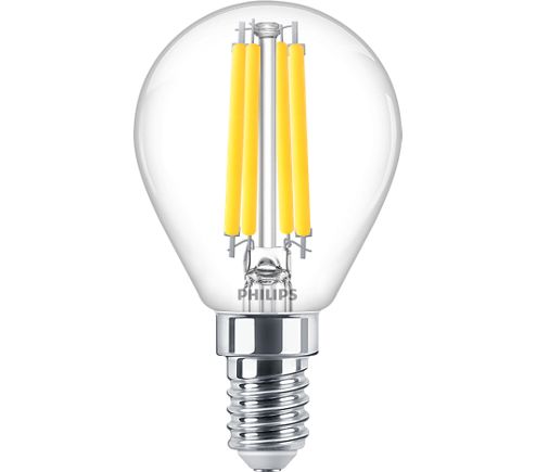 Philips Lighting Classic E14 GLS LED Candle Lamp 3.4 W(40 W), 2700k, Warm Glow, P45 shape
