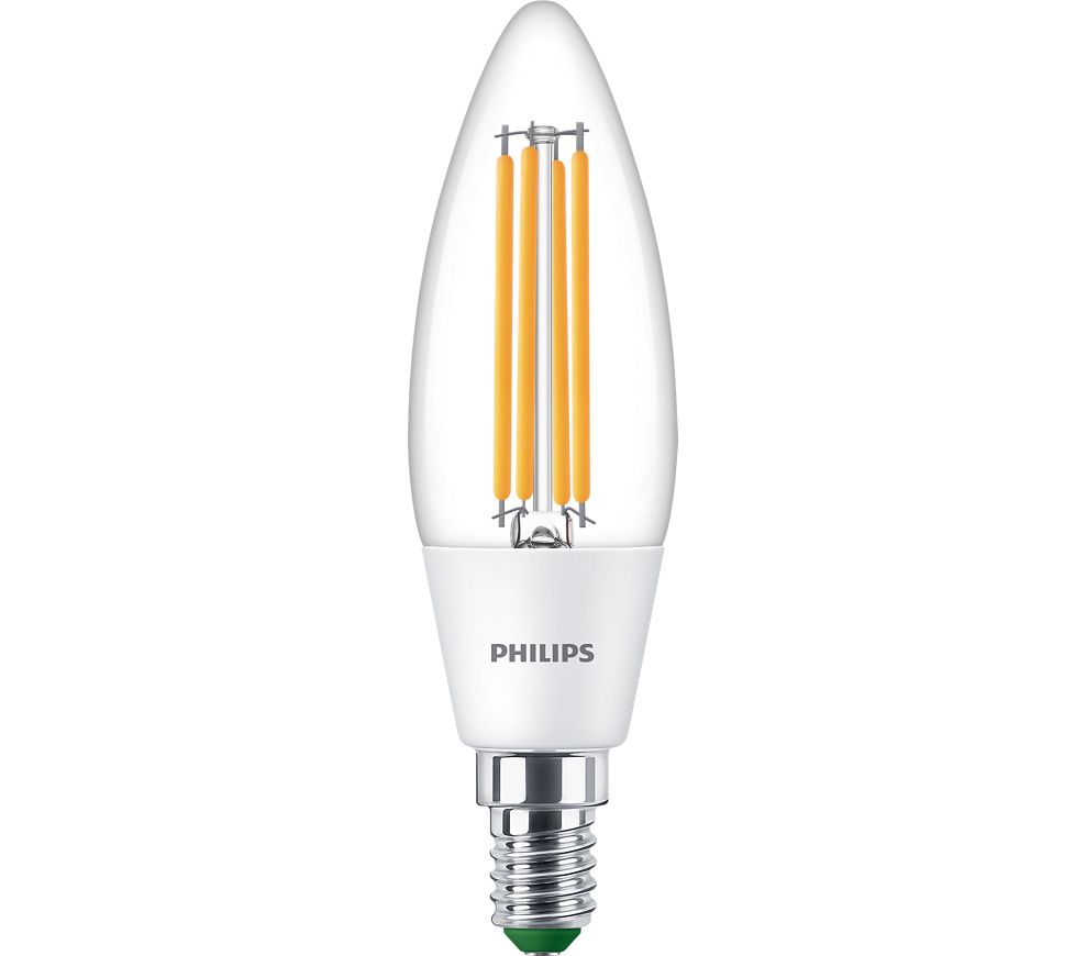 Philips Lighting MAS E14 GLS LED Candle Lamp 2.3 W(40 W), 4000k, Cool White, B35 shape