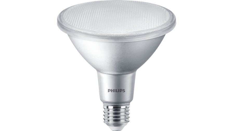 Philips Lighting CorePro E27 LED Bulbs, Warm White, Clear, PAR 38 shape