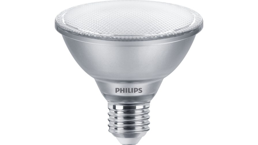 Philips Lighting MAS E27 LED Bulbs, White, Par30S shape