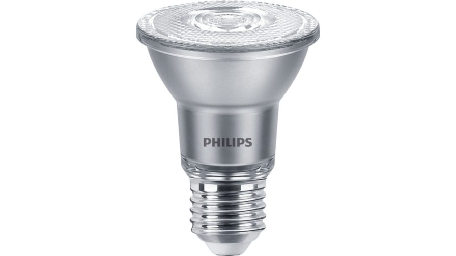 Philips Lighting MAS E27 LED Bulbs, Warm White, Clear, PAR 20 shape