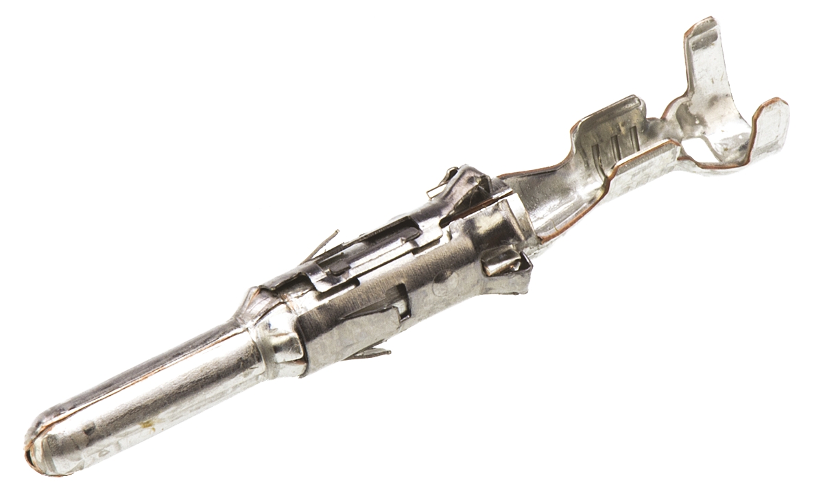 TE Connectivity Male Crimp Circular Connector Contact, Contact Size 20 AWG, Wire Size 17AWG, 20 AWG