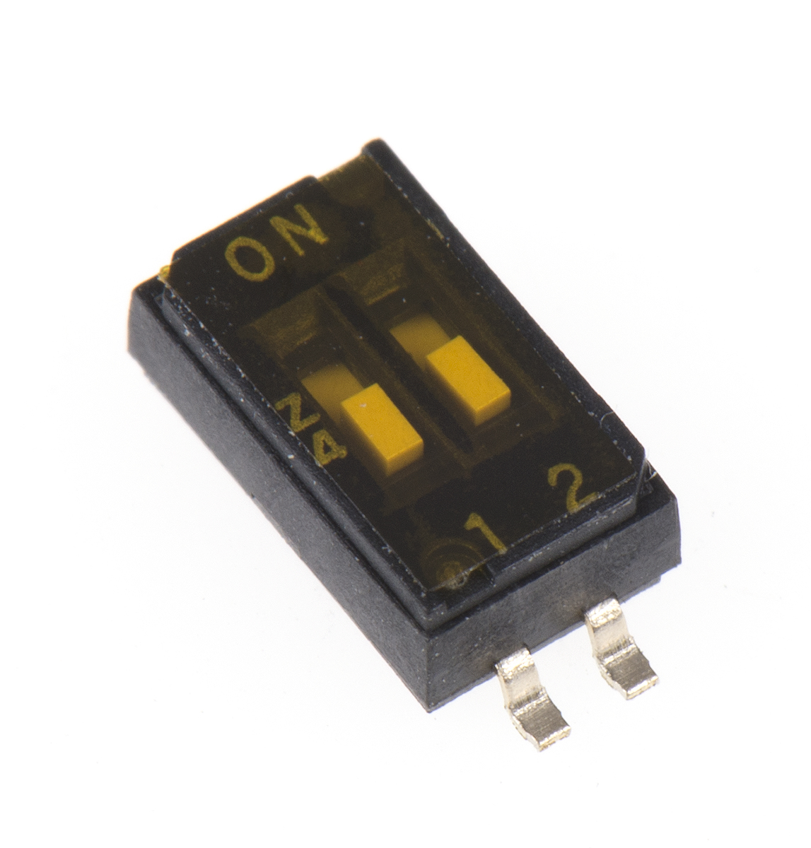 APEM 2 Way Surface Mount DIP Switch SPST, Flush Slide Actuator