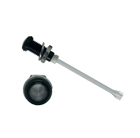 RHD-1890-F9PZ67PR Bivar, Panel Mount Vertical LED Light Pipe, Clear Round Lens
