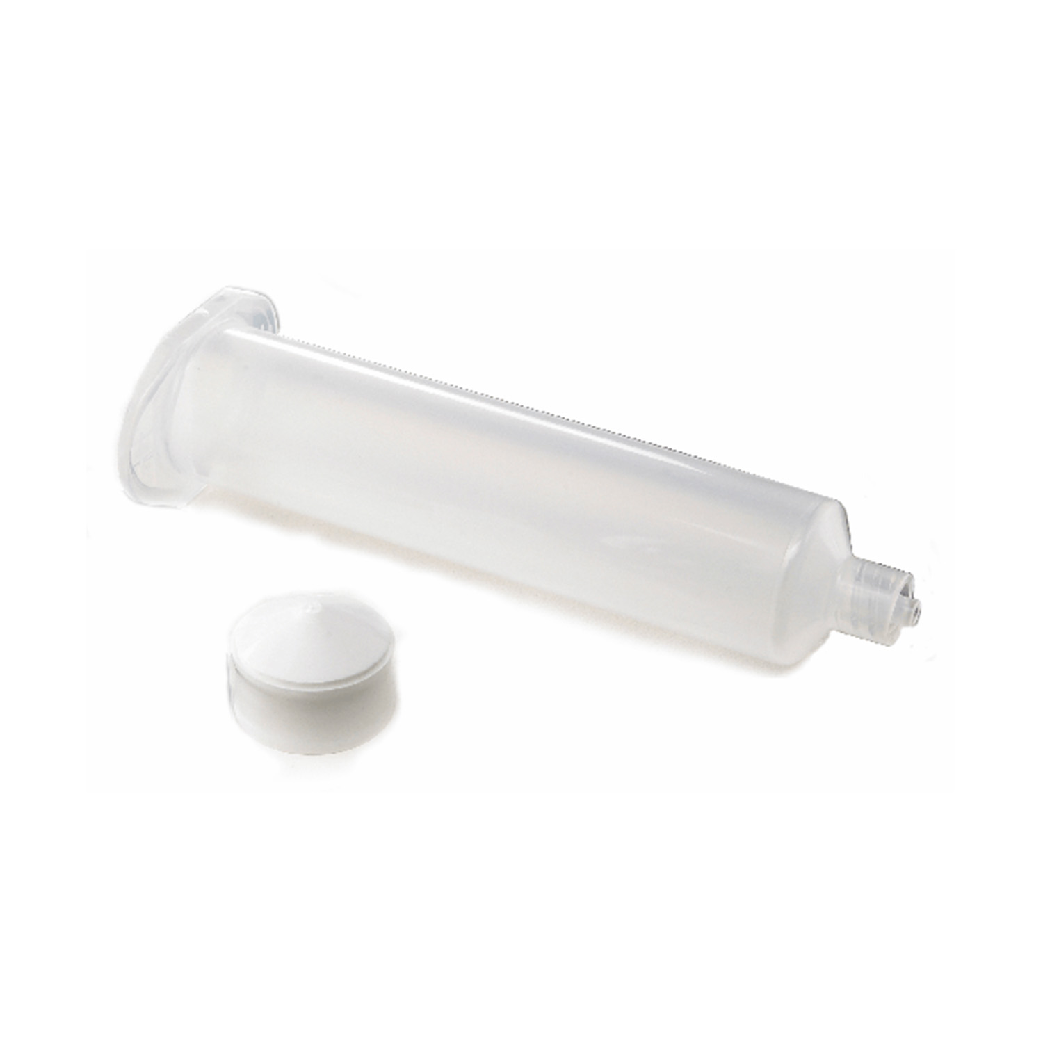 Metcal Fluid Dispenser Syringe Receiver Head With O-ring, Tubing and Male Quick Connector, 30ml