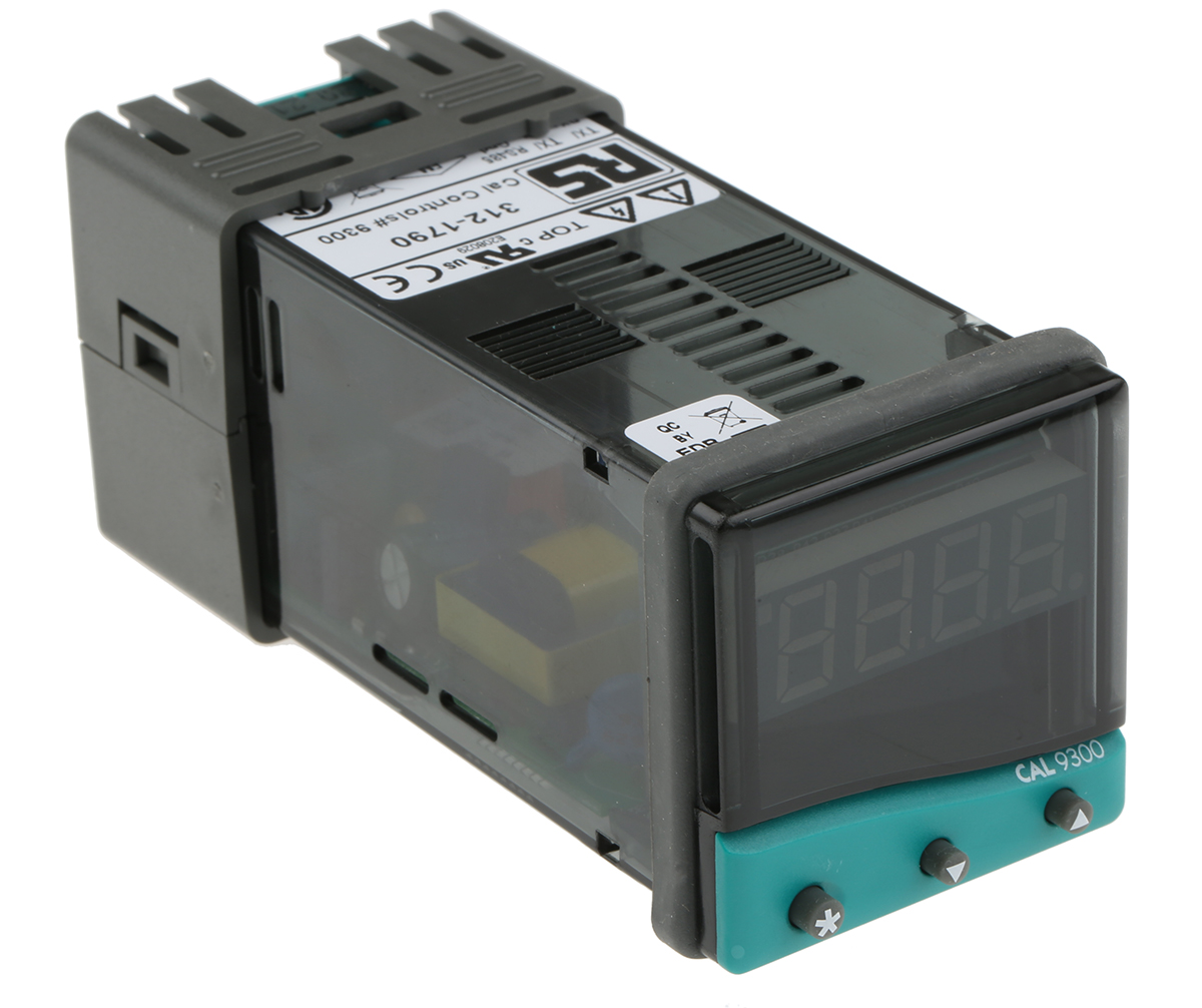 CAL 9300 Panel PID Temperature Controller, 2 Output Relay, SSD 240V ac Temperature Control
