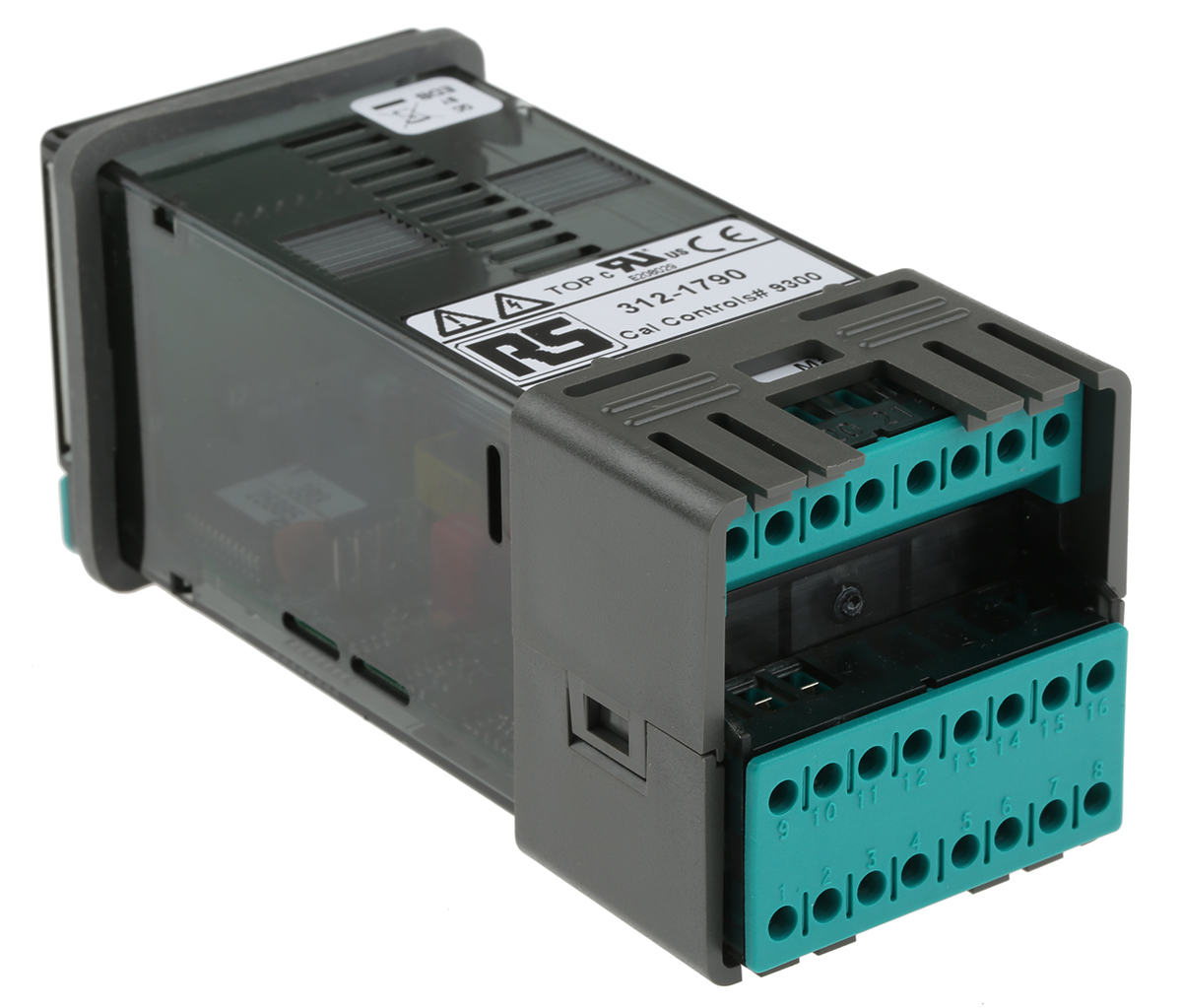 930000000 CAL 9300 Panel PID Temperature Controller, 2 Output Relay, SSD 240V ac Temperature Control