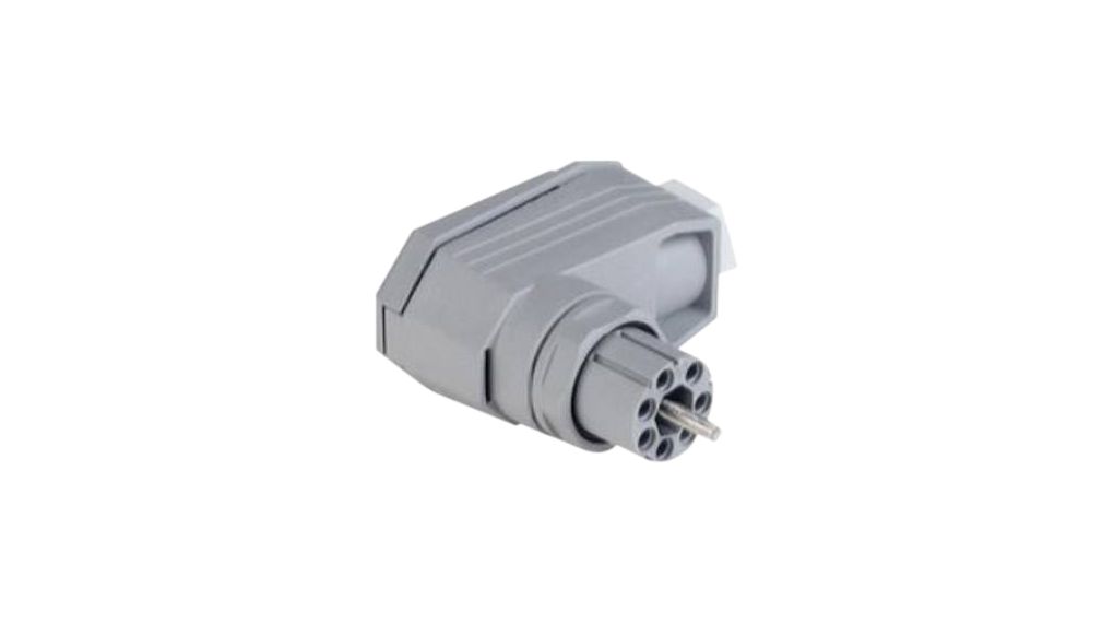 Hirschmann Industrial Circular Connector, 7 Contacts, Cable, Socket, Female, IP65, N6R FF Series