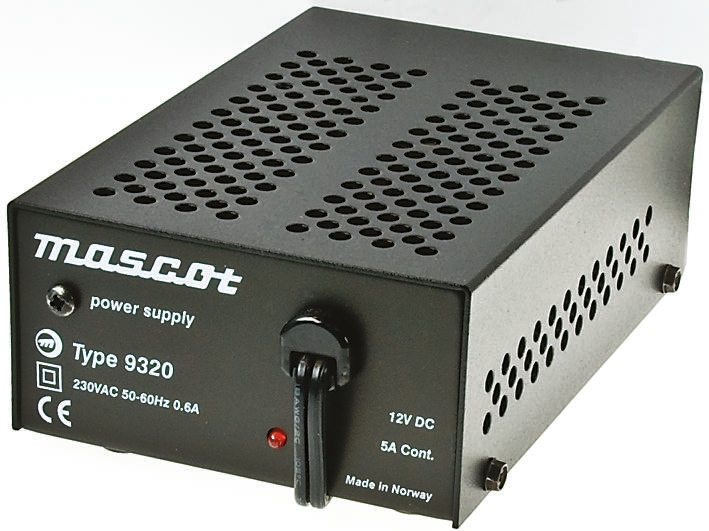 Mascot 70 W AC/DC Adapter 2-Pin (EU) 24V dc Output, 3 A