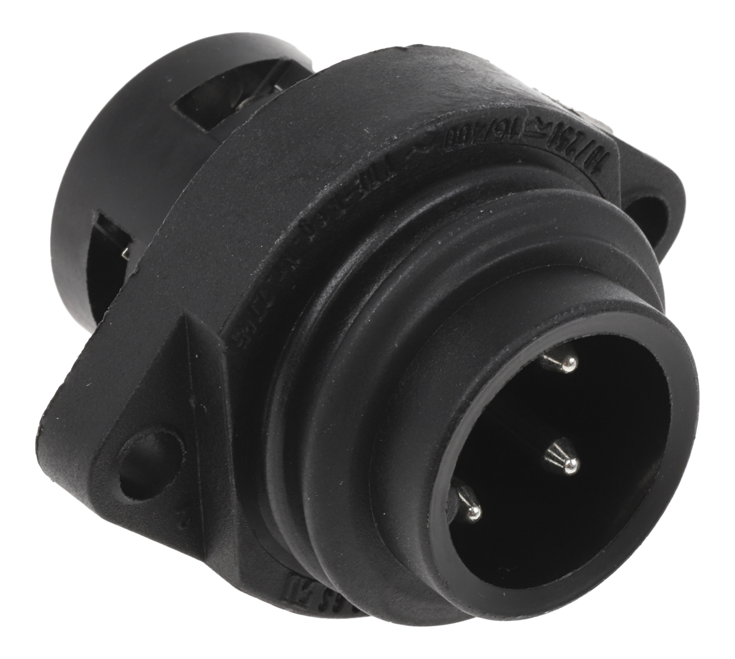 Hirschmann Circular Connector, 3 Contacts, Flange, 21.5 mm Connector, Plug, Male, IP67, CA Series