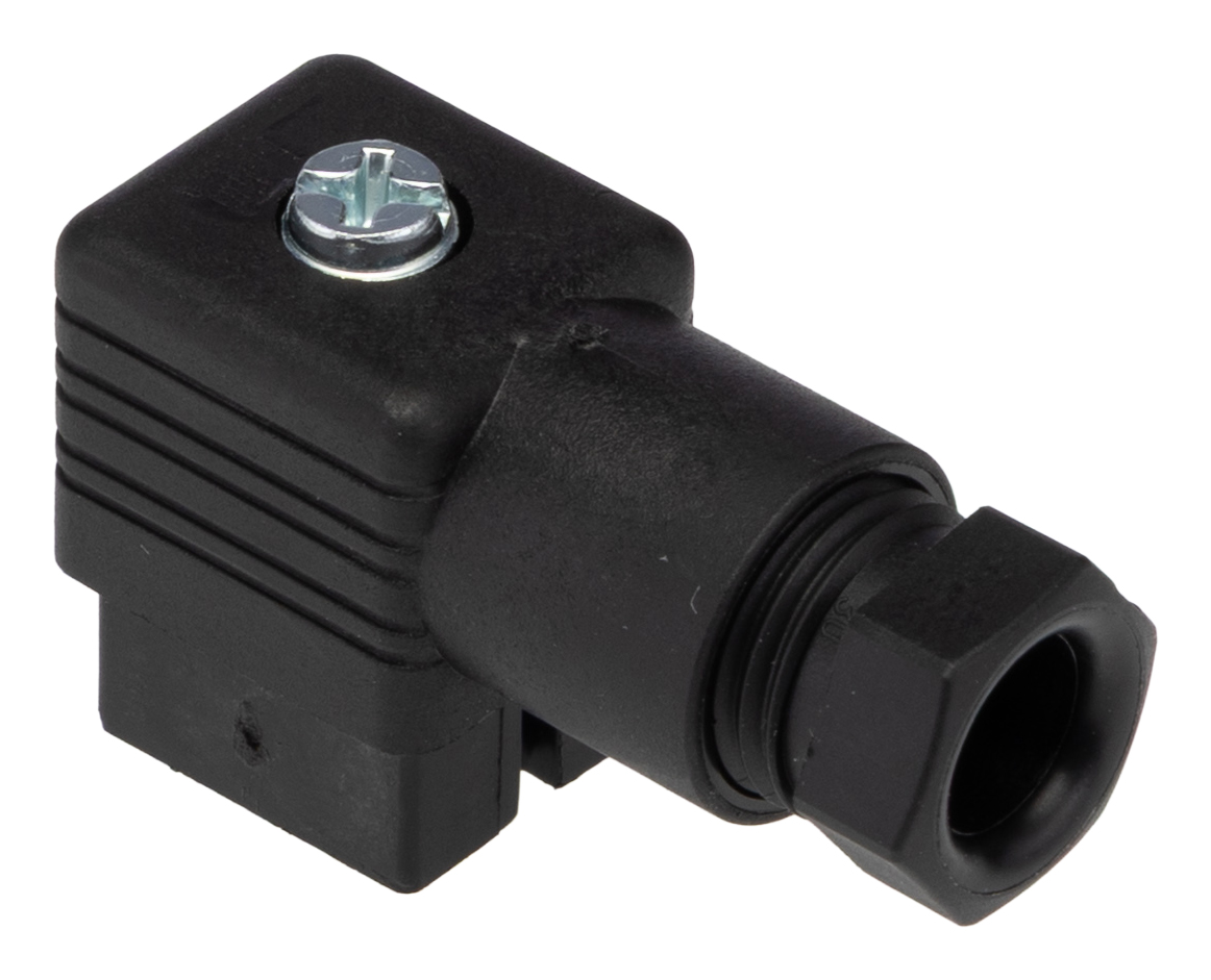 Hirschmann, GO IP65 Black Power Connector, Screw Mount, 6, Rated At 6A, 50V ac/dc