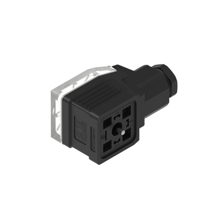 Hirschmann GDME DIN 43650 Solenoid Connector Female, 230V ac/dc Voltage