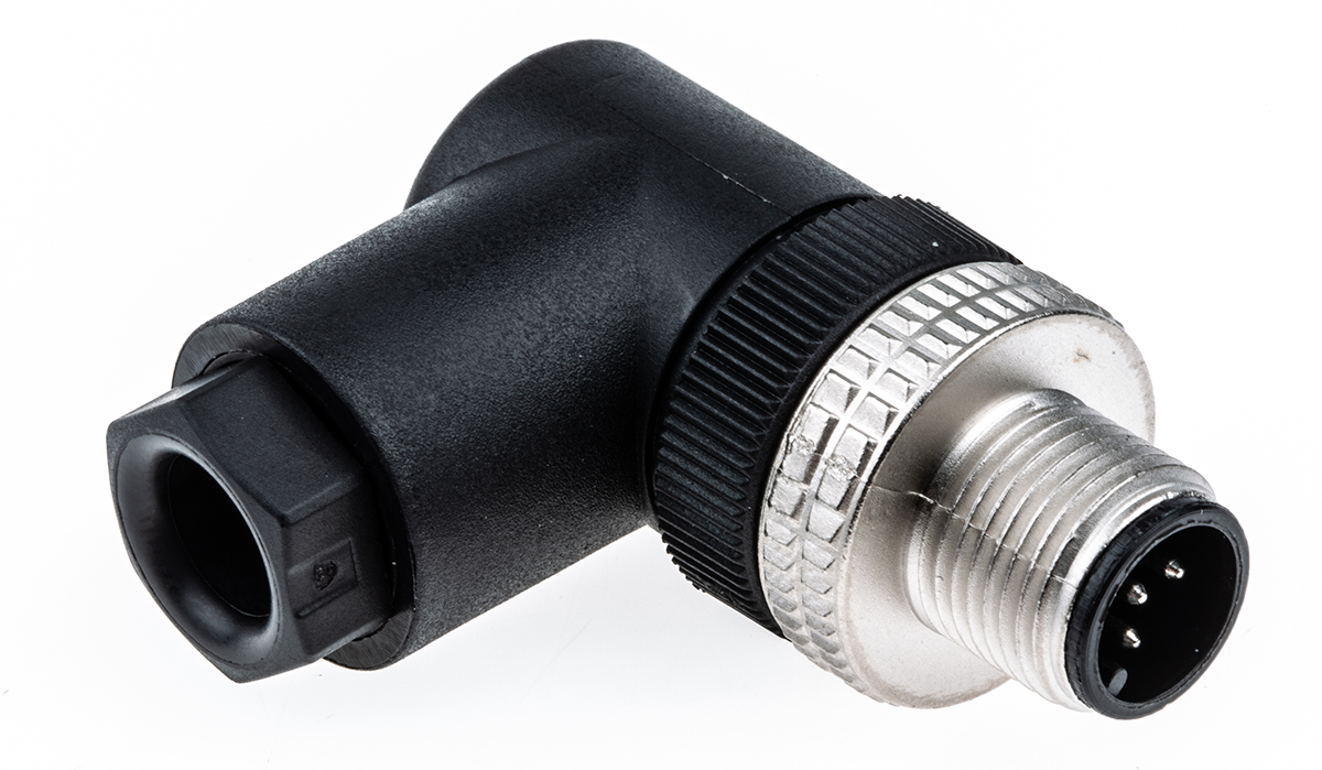 Hirschmann Circular Connector, 5 Contacts, Cable, M12 Connector, Plug, Male, IP67, E Series