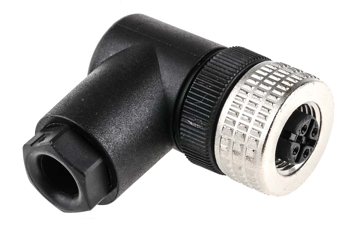 Hirschmann Circular Connector, 4 Contacts, Cable, M12 Connector, Socket, Female, IP67, E Series