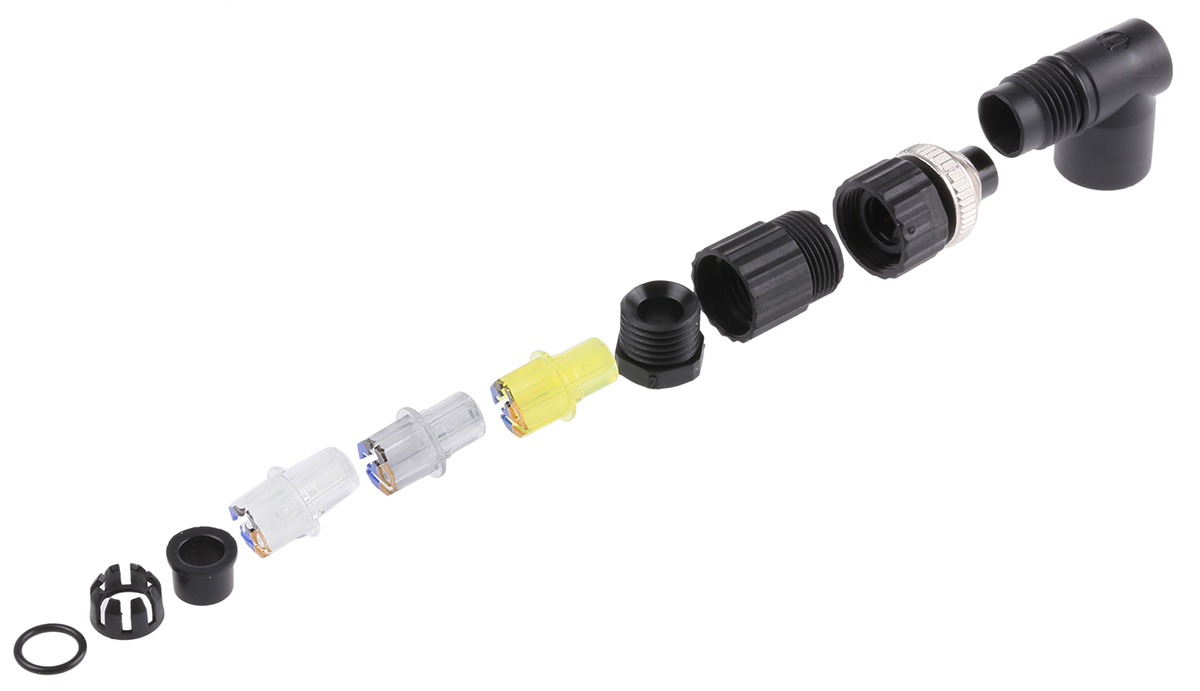Hirschmann Circular Connector, 3 Contacts, Cable, M8 Connector, Plug, Male, IP67, E Series