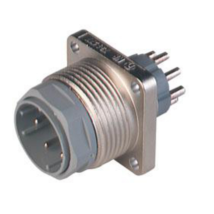 Hirschmann Connector, 12 Contacts, Surface Mount, M26 Connector, Plug, Male, IP65, N11R Series