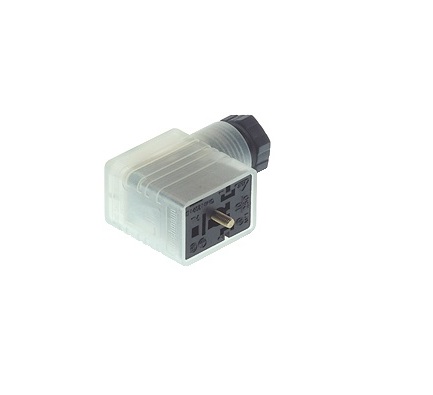 Hirschmann GMNL 2+E DIN 43650 B DIN 43650 Connector Indicator Light, 250V ac/dc Voltage