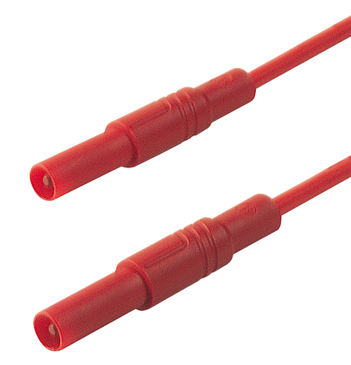 934072101 Hirschmann Test & Measurement Connector Test Lead 16A, 1000V ac/dc, Red, 500 mm Lead Length