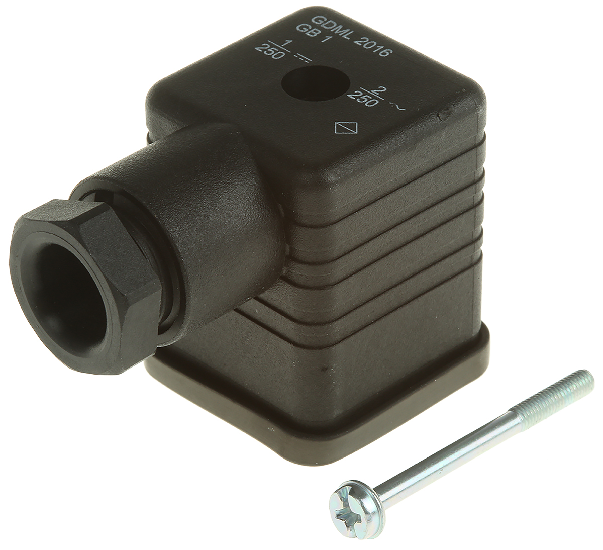 Hirschmann GDML 2+E DIN 43650 A Solenoid Valve Connector, 250V Voltage