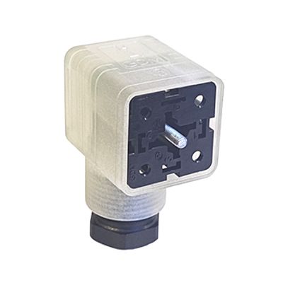 Hirschmann GDM 2+PE DIN 43650 DIN 43650 Connector Female Indicator Light, 120V Voltage