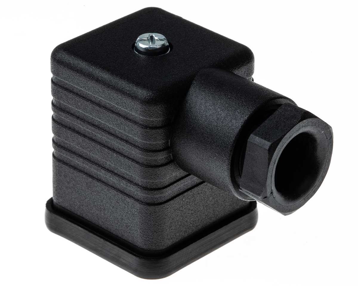Hirschmann GDM 3+PE DIN 43650 A Solenoid Valve Connector, 230V Voltage