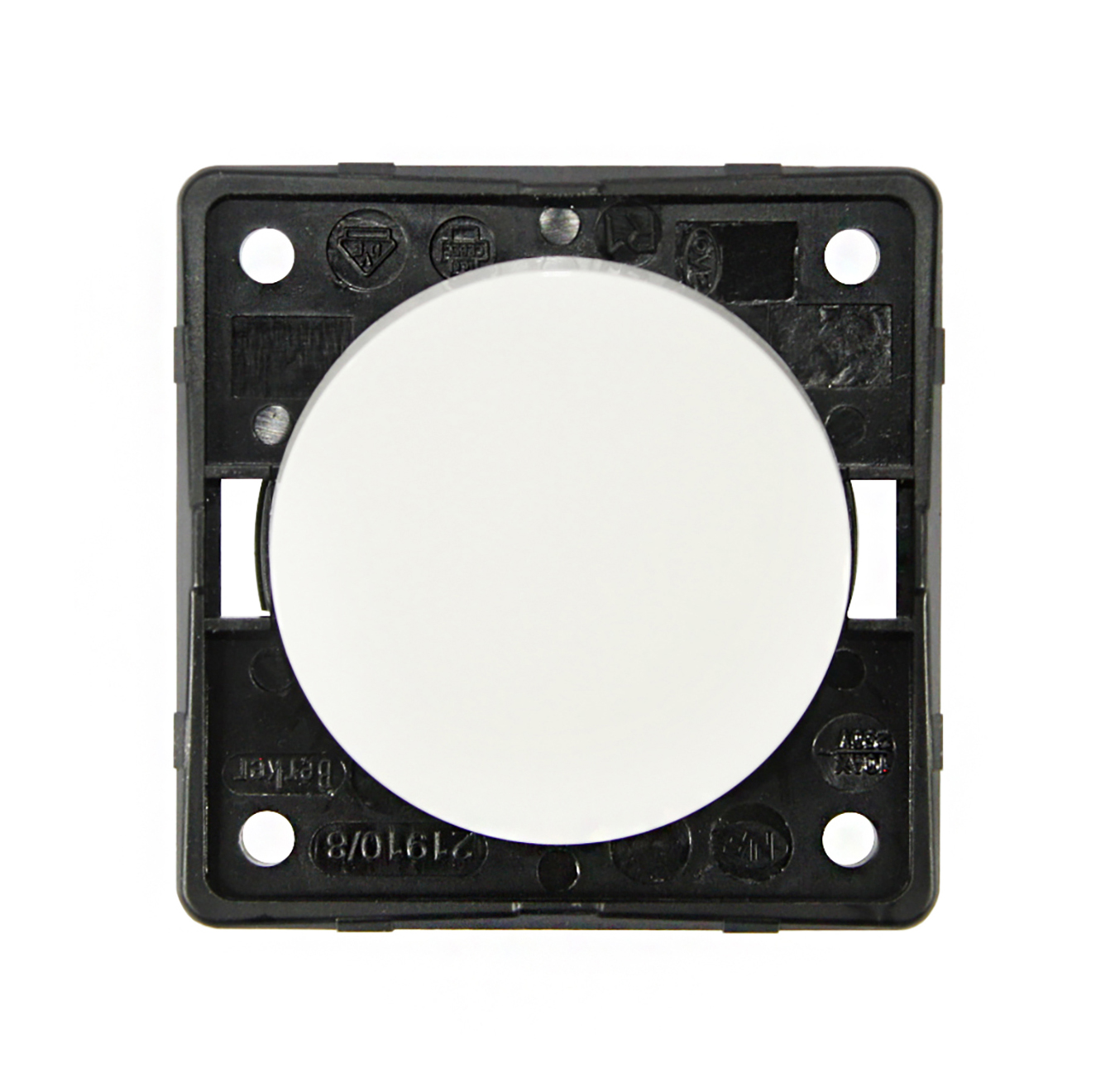 Berker DPST, On-Off 2P Rocker Switch Screw
