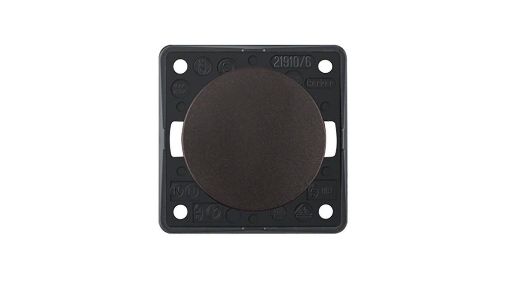 Berker Integro Series Rocker Switch, On-Off 250 V ac