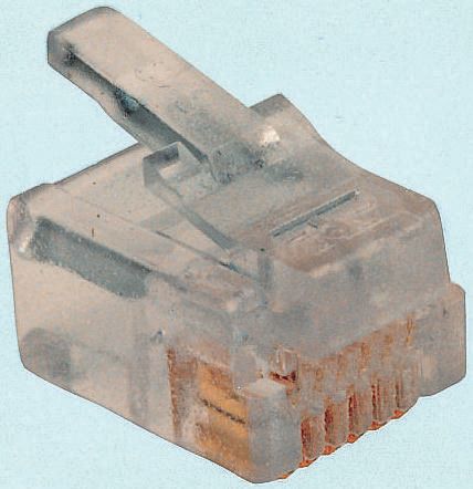 Stewart Connectors Modular Plug Straight