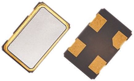 Euroquartz, 25MHz Clock Oscillator, ±50ppm HCMOS, LSTTL, 4-Pin SMD XO53050UITA-25.000