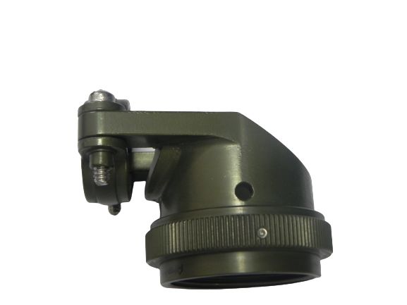 Amphenol Limited, M85049Size 19 Right Angle Circular Connector Backshell With Strain Relief, For Use With MIL-DTL-38999