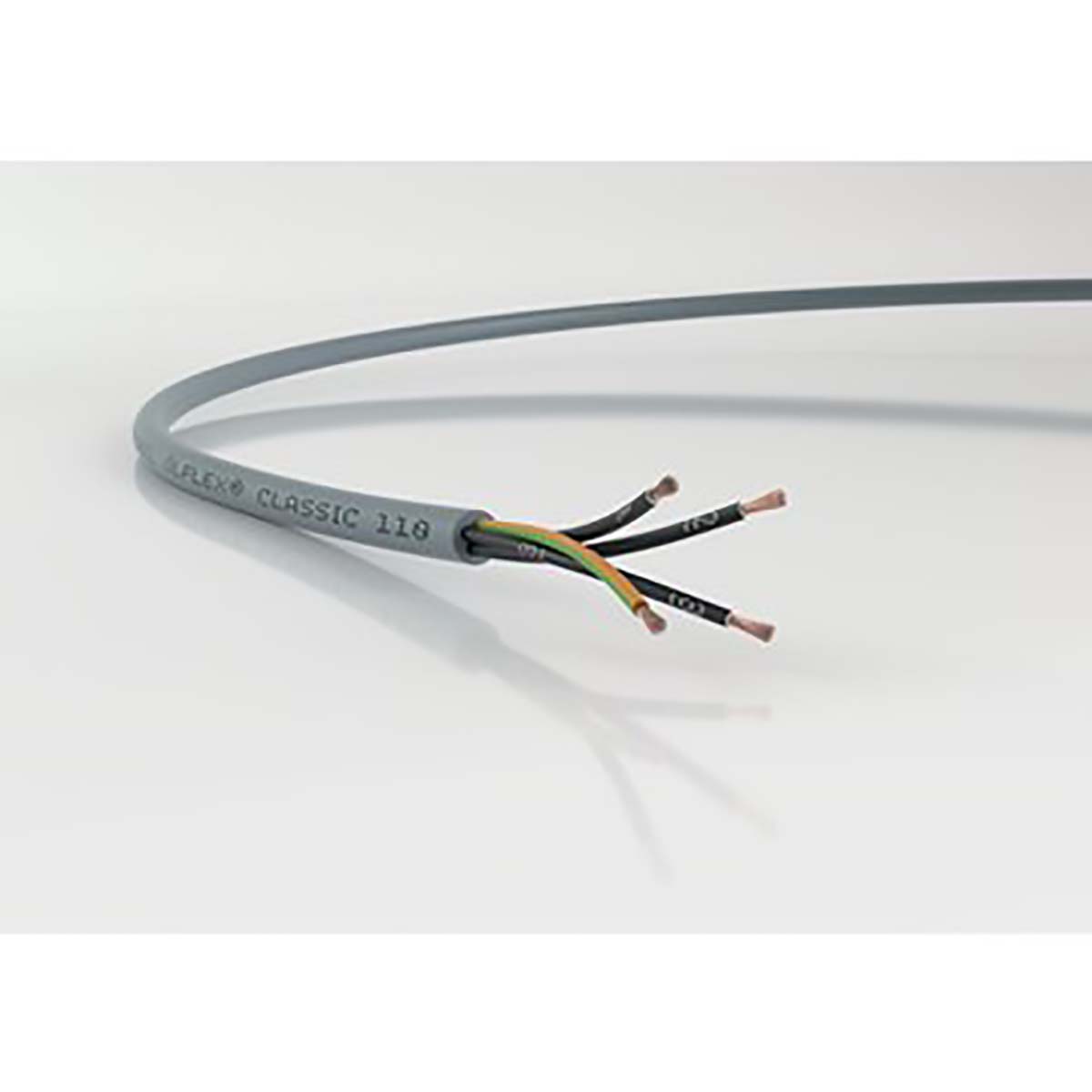1119218 Lapp ÖLFLEX CLASSIC 110 Control Cable, 18 Cores, 1 mm², YY, Unscreened, 50m, Grey PVC Sheath, 17 AWG