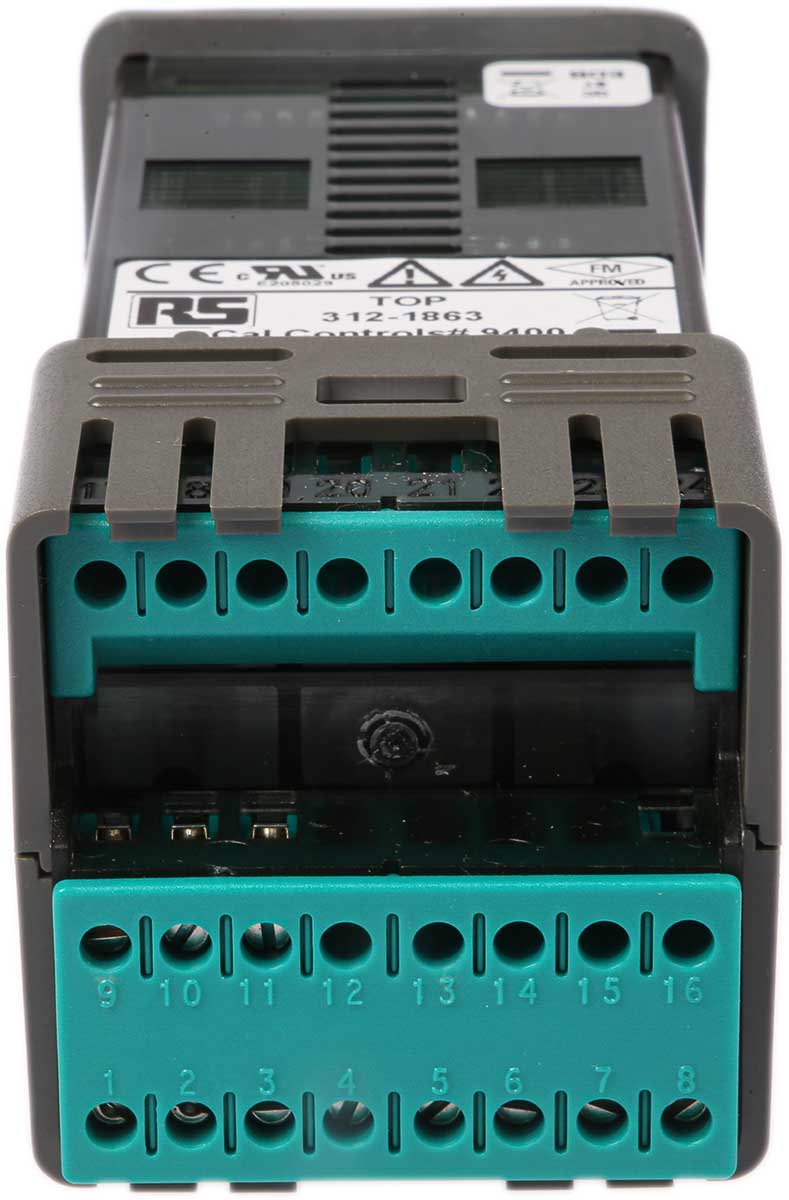 940000009 CAL 9400 Panel PID Temperature Controller, 2 Output SSD, Relay 240V ac Temperature Control