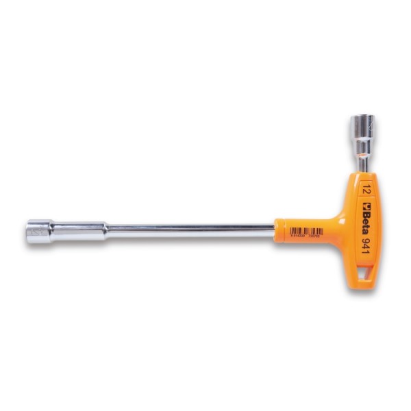 BETA 13 mm Socket Wrench with T-Handle Handle, 255 mm Overall