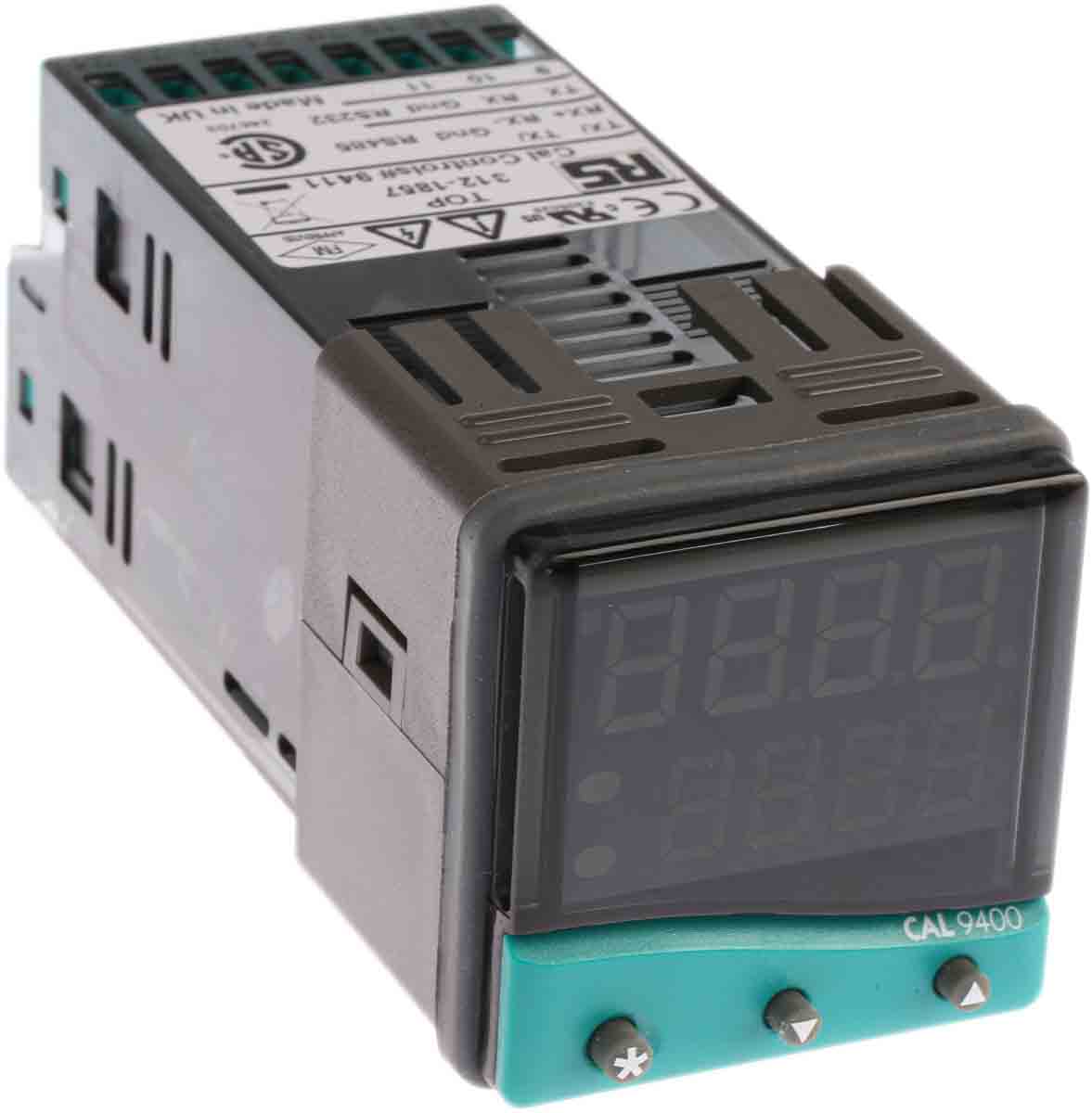 941100000 CAL 9400 Panel PID Temperature Controller, 2 Output Relay 240V ac Temperature Control
