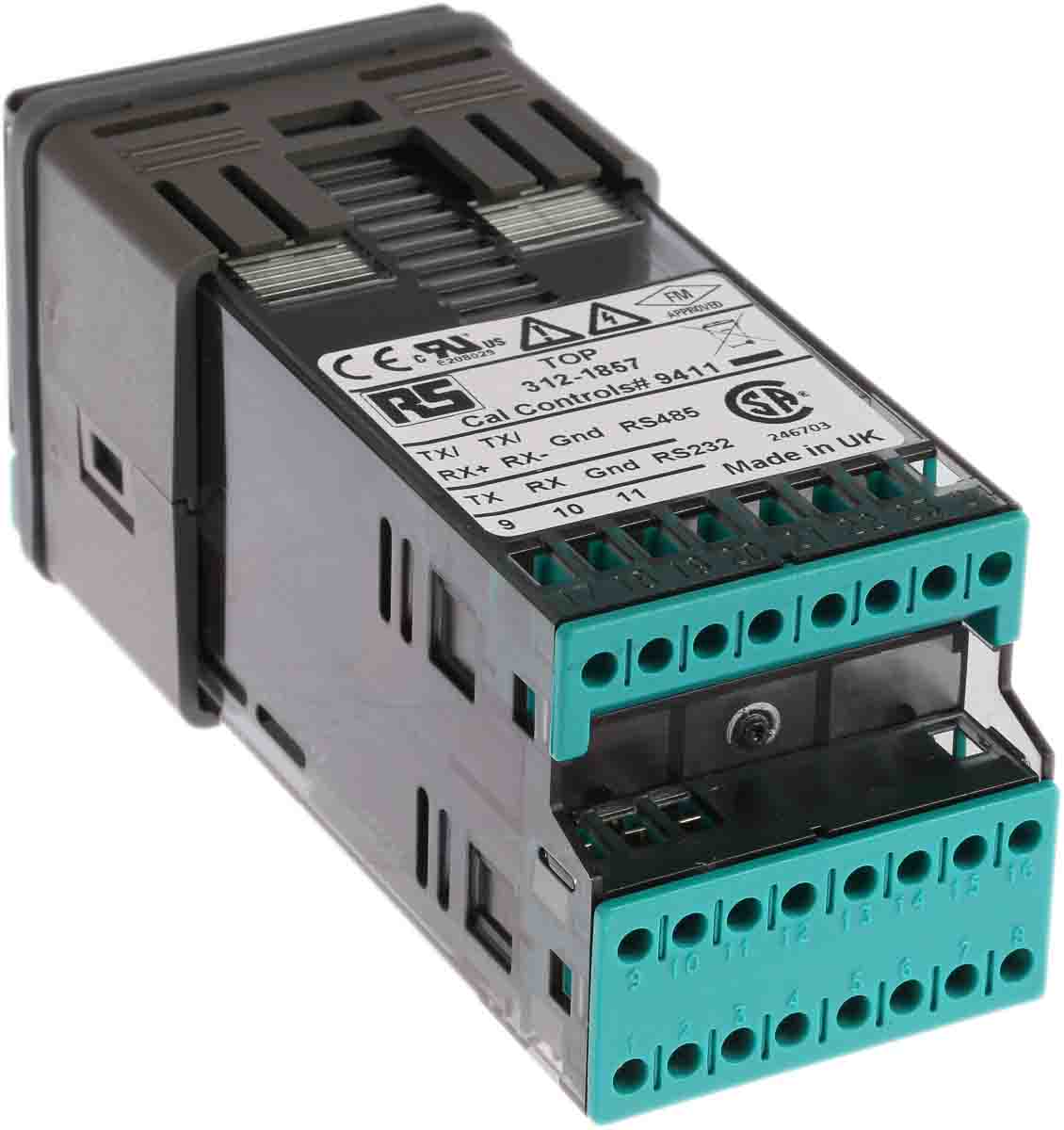 941100000 CAL 9400 Panel PID Temperature Controller, 2 Output Relay 240V ac Temperature Control