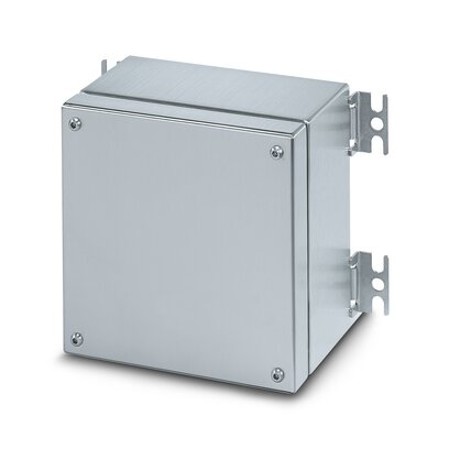 Phoenix Contact E S6 A 400X200X120 Series Silver 316L Stainless Steel Junction Box, ATEX, IECEx, 400 x 200 x 120mm