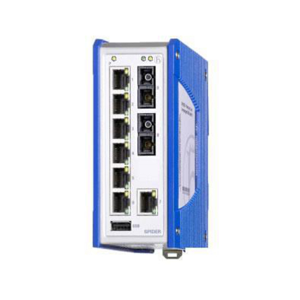 Hirschmann SPR20-7TX/2FM-EEC Unmanaged 10 Port Ethernet Switch