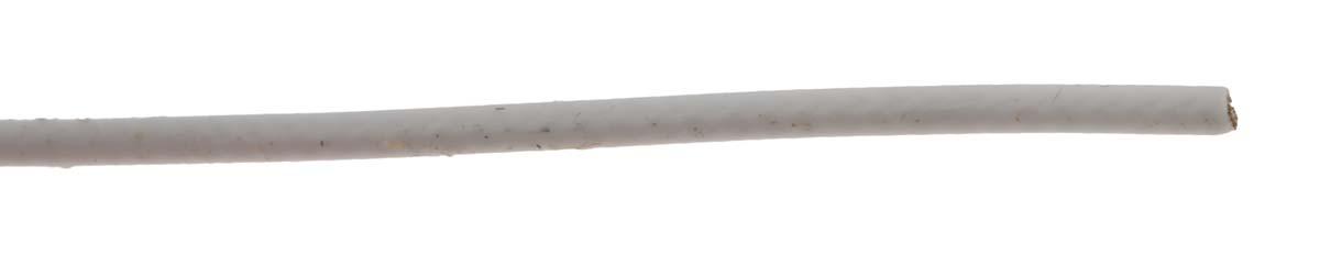 9432-wh033 Alpha Wire Alpha Essentials Coaxial Cable Series, 100 m, Micro Coax Coaxial Coaxial Cable 50 Ω, White, Unterminated