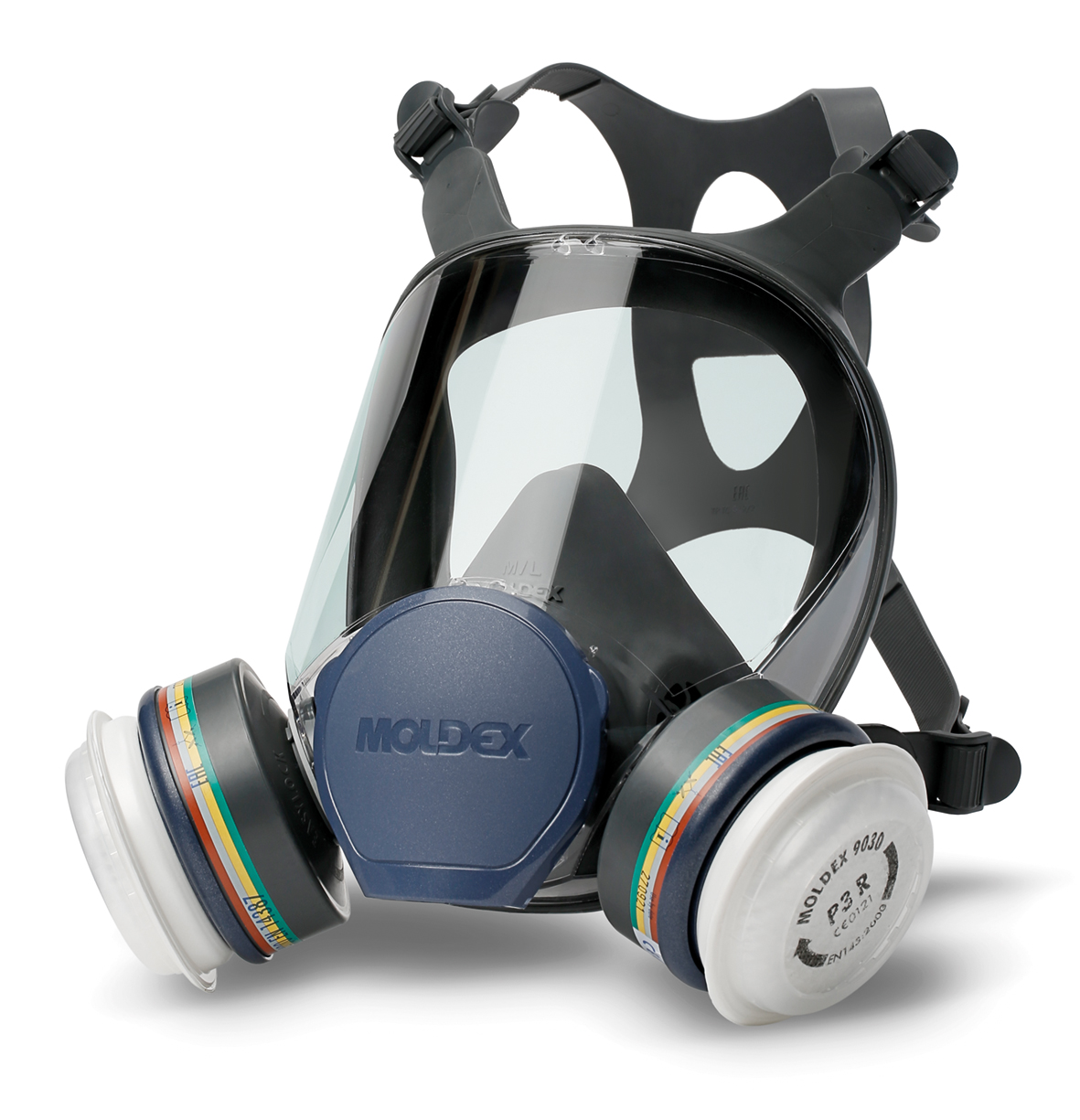 Moldex 9000 Series Mask Mask Respirator, Size S/L/M