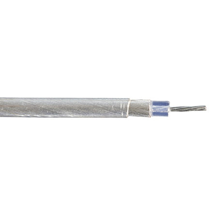 Alpha Wire Alpha Essentials Coaxial Cable Series, 100 m, Micro Coax Coaxial Coaxial Cable 50 Ω, White, Unterminated