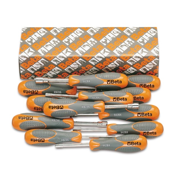 BETA Hexagon Nut Driver Set, 150 mm Blade, 282mm Overall