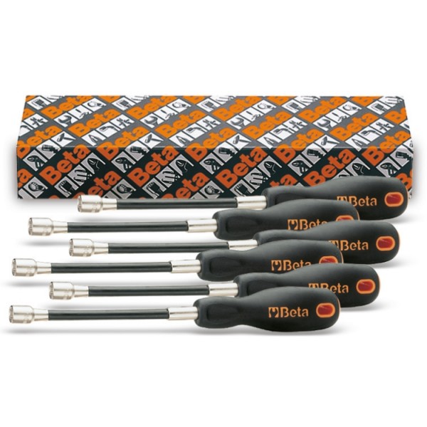 BETA Hexagon Nut Driver Set, 175 mm Blade, 290mm Overall