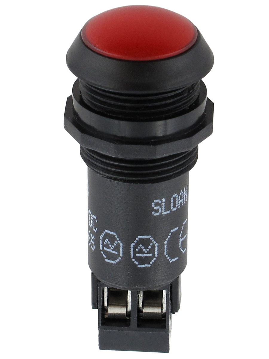 Sloan Red Panel Mount Indicator, 230V ac, IP65