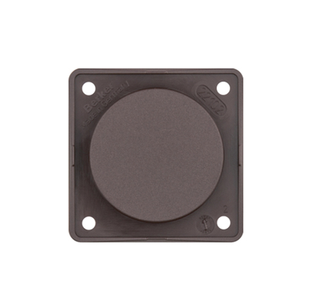 Berker Brown 1 Gang Light Switch Cover