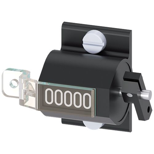 Siemens 3VW9011 Counter, 5 Digit Mechanical