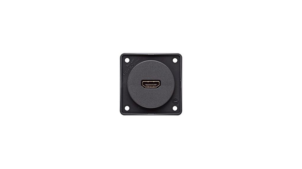 Berker Female Audio & Video Faceplate