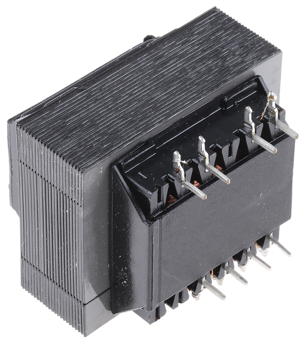 504-543 RS PRO 6V ac 2 Output Through Hole PCB Transformer, 6VA
