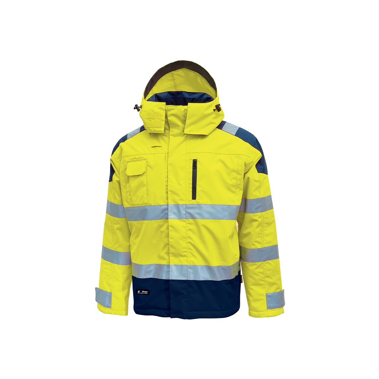 UPower Hi - Light Yellow, Breathable, Waterproof Jacket, 3XL