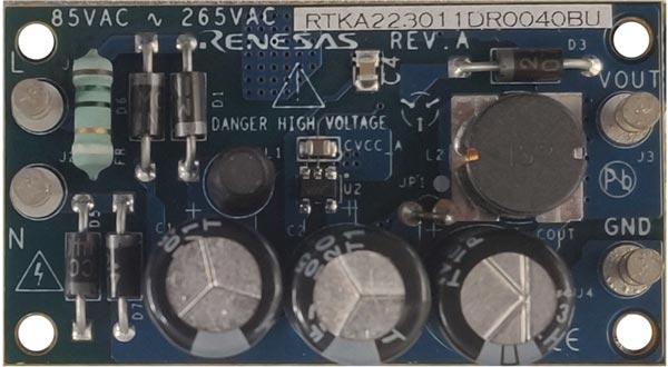 Renesas Electronics, RTKA223011DR0040BU Step-Down Switching Regulator 200mA
